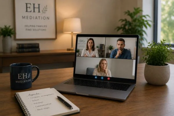 child access mediation Truro online meeting.